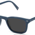 Warby Parker T4FT0T755 Brille groß auf blau Samir