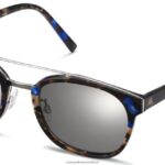 Warby Parker T4FT0T795 Brille Tansanit-Schildkröte mit poliertem Silber fairfax