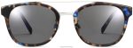 Warby Parker T4FT0T795 Brille Tansanit-Schildkröte mit poliertem Silber fairfax – Bild 4