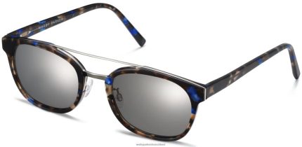 Warby Parker T4FT0T795 Brille Tansanit-Schildkröte mit poliertem Silber fairfax