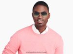Warby Parker T4FT0T819 Brille poliertes Gold Belmar – Bild 3