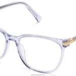 Warby Parker T4FT0T82 Brille Glockenblumenkristall mit poliertem Gold esme
