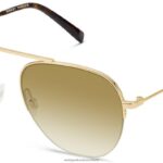 Warby Parker T4FT0T832 Brille poliertes Gold Vargas
