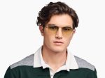 Warby Parker T4FT0T832 Brille poliertes Gold Vargas – Bild 3