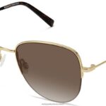 Warby Parker T4FT0T833 Brille poliertes Gold Carlotta