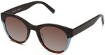 Warby Parker T4FT0T845 Brille gestreifte Schneekappe Piera