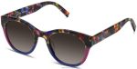 Warby Parker T4FT0T846 Brille gestreiftes Konfetti Piera