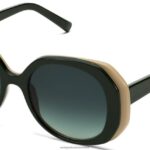 Warby Parker T4FT0T864 Brille Waldgrün mit Sand rosa