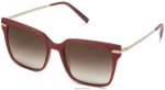 Warby Parker T4FT0T890 Brille Terrakotta mit poliertem Gold vela