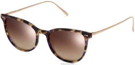 Warby Parker T4FT0T898 Brille violette Magnolie mit poliertem Gold Maren
