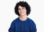 Warby Parker T4FT0T101 Brille gebürstete Tinte mit poliertem Gold Simon – Bild 2