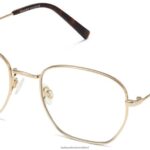 Warby Parker T4FT0T103 Brille poliertes Gold gesund