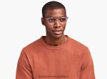 Warby Parker T4FT0T134 Brille geschichteter Pflaumenkristall mit poliertem Gold angelise – Bild 3