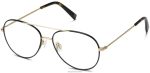 Warby Parker T4FT0T135 Brille gebürstete Tinte mit poliertem Gold York
