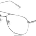 Warby Parker T4FT0T141 Brille poliertes Silber gus