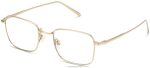 Warby Parker T4FT0T144 Brille poliertes Gold joaquin