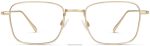 Warby Parker T4FT0T144 Brille poliertes Gold joaquin – Bild 4
