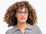 Warby Parker T4FT0T146 Brille gestreifter Pazifik Hayden – Bild 3