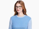 Warby Parker T4FT0T165 Brille blaugrüne Schildkröte Gillian – Bild 2