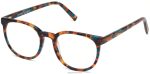 Warby Parker T4FT0T165 Brille blaugrüne Schildkröte Gillian