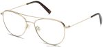 Warby Parker T4FT0T171 Brille poliertes Gold Hani