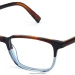 Warby Parker T4FT0T174 Brille Eastern Bluebird verblassen Oliver