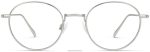 Warby Parker T4FT0T182 Brille poliertes Silber Ellington – Bild 4