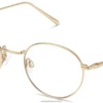 Warby Parker T4FT0T183 Brille poliertes Gold Ellington