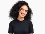 Warby Parker T4FT0T184 Brille geschichteter Dunst mit poliertem Gold Halima – Bild 2