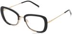 Warby Parker T4FT0T184 Brille geschichteter Dunst mit poliertem Gold Halima