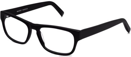 Warby Parker T4FT0T191 Brille tiefschwarz matt roosevelt