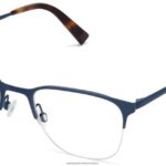 Warby Parker T4FT0T208 Brille gebürstetes Marineblau Wallis