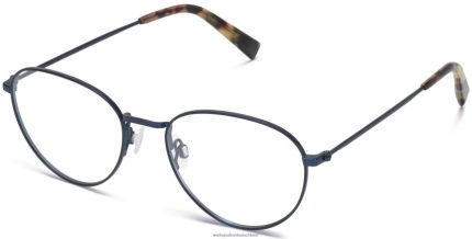 Warby Parker T4FT0T213 Brille gebürstetes Marineblau Hawkins
