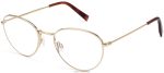 Warby Parker T4FT0T214 Brille poliertes Gold Hawkins