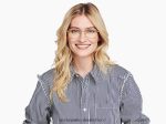 Warby Parker T4FT0T214 Brille poliertes Gold Hawkins – Bild 3