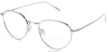 Warby Parker T4FT0T216 Brille brüniertes Silber Esra