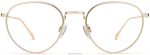 Warby Parker T4FT0T217 Brille poliertes Gold Esra – Bild 3