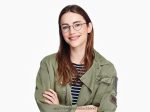 Warby Parker T4FT0T218 Brille gebürstete Tinte Gavin – Bild 2