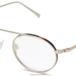 Warby Parker T4FT0T223 Brille Poliertes Gold mit mattem Whiskey-Schildpatt Corwin
