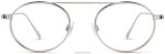 Warby Parker T4FT0T224 Brille poliertes Silber mit Blau Corwin – Bild 4