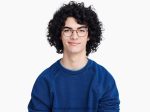 Warby Parker T4FT0T22 Brille gebürstete Tinte Keiko – Bild 2