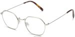 Warby Parker T4FT0T24 Brille poliertes Silber Keiko