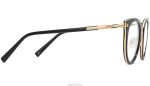 Warby Parker T4FT0T254 Brille tiefschwarz mit poliertem Gold weißer – Bild 5