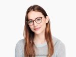 Warby Parker T4FT0T257 Brille Holzmaserung-Schildkröte mit poliertem Silber Kaleb – Bild 3