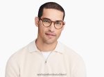 Warby Parker T4FT0T261 Brille gestreiftes Affogato denby – Bild 2