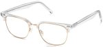Warby Parker T4FT0T26 Brille Kristall mit poliertem Gold Baird