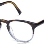 Warby Parker T4FT0T278 Brille Eastern Bluebird verblassen Bäcker