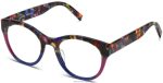 Warby Parker T4FT0T282 Brille gestreiftes Konfetti Piera
