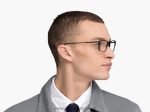 Warby Parker T4FT0T291 Brille schwarze Tinte Weißdorn – Bild 2