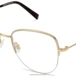 Warby Parker T4FT0T292 Brille poliertes Gold Carlotta